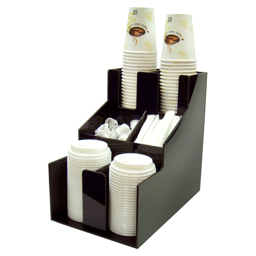 Winco CLO-2D to CLSO-3T, 2-3 Tiers, 2-3 Stacks Cup & Lid Organizer