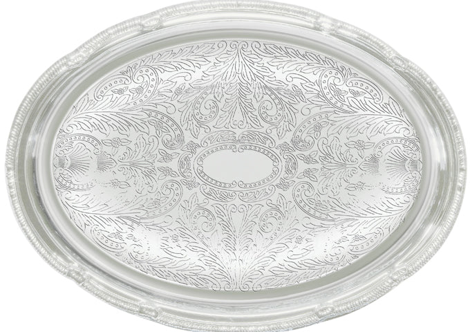 Winco CMT-1014 to CMT-2014, 14"-20"x14"Chrome Plated Serving Trays