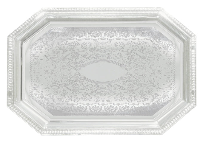 Winco CMT-1014 to CMT-2014, 14"-20"x14"Chrome Plated Serving Trays