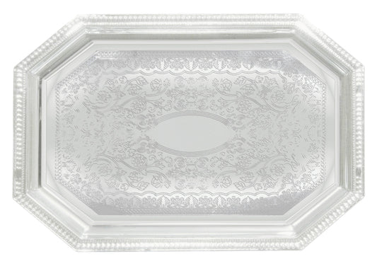 Winco CMT-1014 to CMT-2014, 14"-20"x14"Chrome Plated Serving Trays