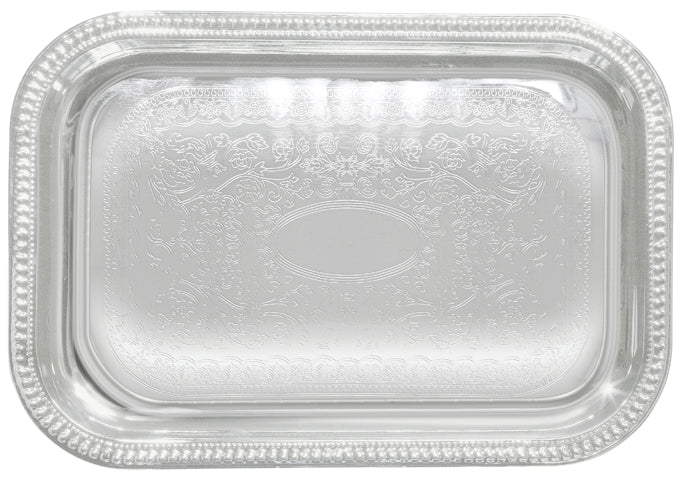 Winco CMT-1014 to CMT-2014, 14"-20"x14"Chrome Plated Serving Trays