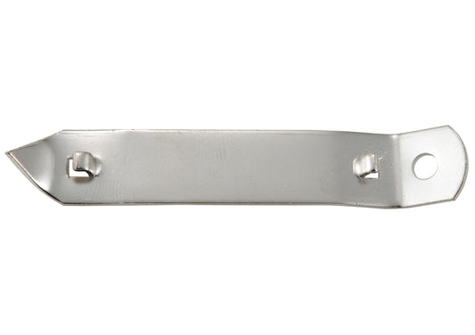 Winco CO-201 4" Nickel Plated Can Tapper/Bottle Opener