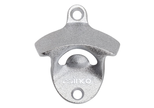 Winco CO-402 3-1/4 x 2-3/4" Wall Mount Bottle Opener