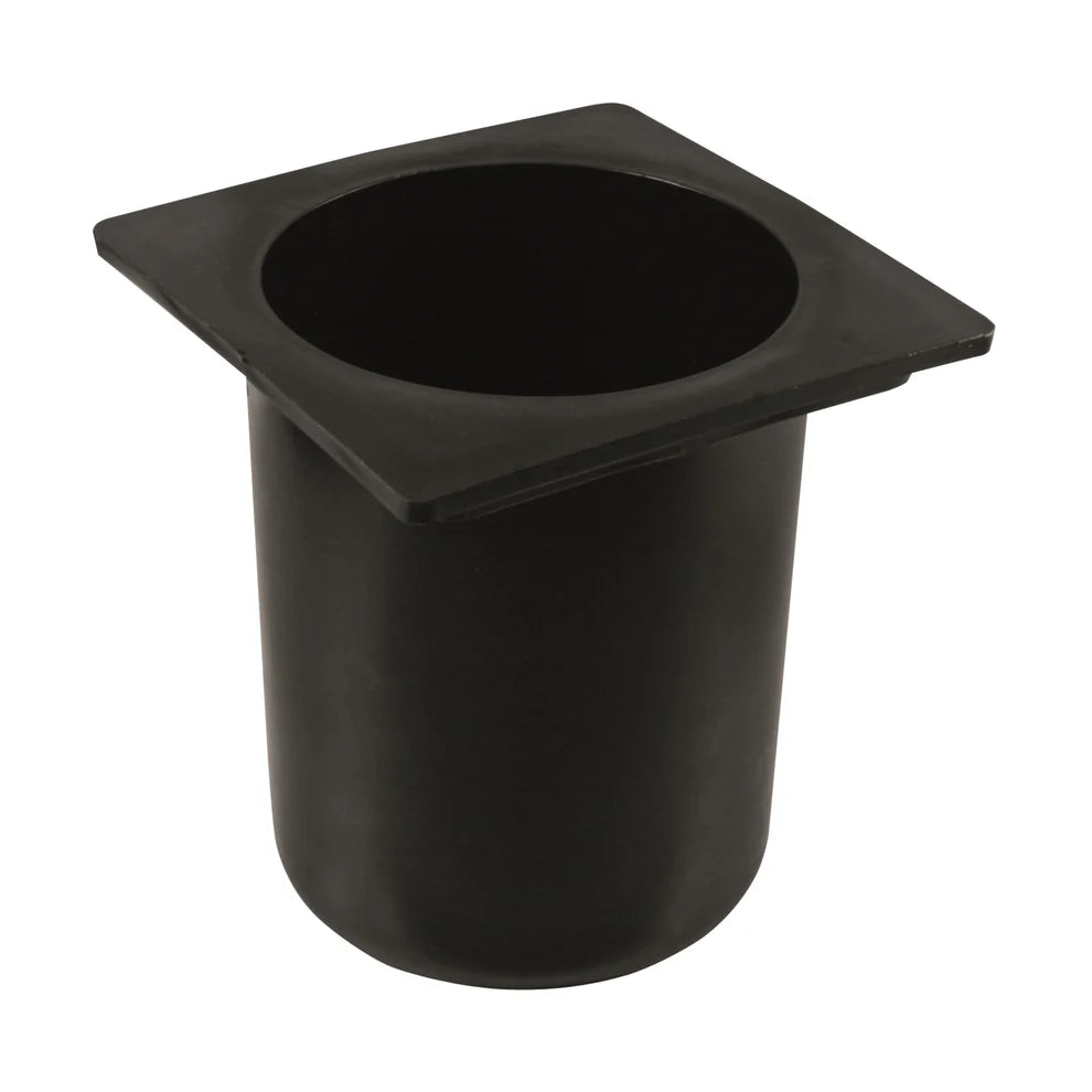 Winco CR-2400-2401, Bar Maid Bottle Well, Round & Square, Black, EA