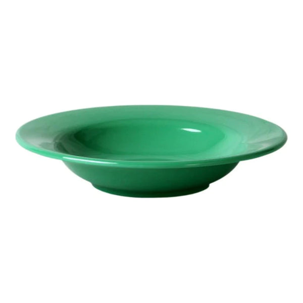 Thunder Group Wide Rim Salad Bowl 12/Pcs Its color and design will complement any of your dishes. Wide rim makes it easy to mix in and hold to. This salad bowl is simple yet ceramics looking. The 8 oz. capacity makes it a perfect option for various side dishes. This bowl is made of heavyweight melamine that is hard to break or chip but easy to clean. Such tableware is long-lasting and affordable. It is non-toxic, BPA free, NSF listed. Not for use in a microwave.