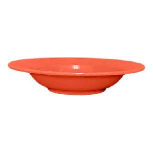 Thunder Group Wide Rim Salad Bowl 12/Pcs Its color and design will complement any of your dishes. Wide rim makes it easy to mix in and hold to. This salad bowl is simple yet ceramics looking. The 8 oz. capacity makes it a perfect option for various side dishes. This bowl is made of heavyweight melamine that is hard to break or chip but easy to clean. Such tableware is long-lasting and affordable. It is non-toxic, BPA free, NSF listed. Not for use in a microwave.