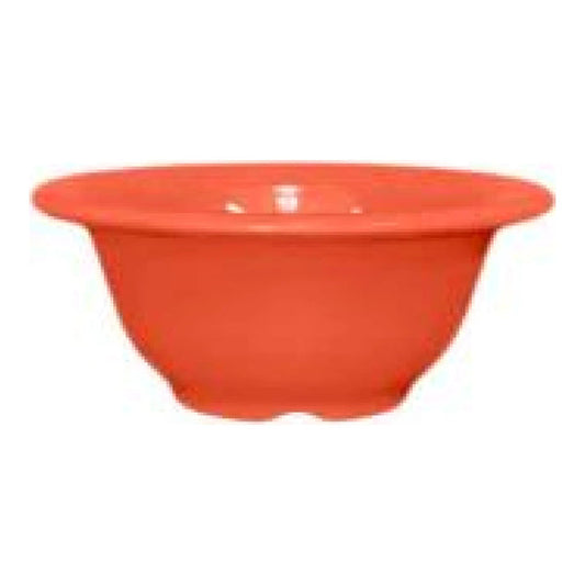 Thunder Group Soup Bowl 12/Pcs is a durable addition to any restaurant. Whether you are serving inside or outside, for family dinners or large crowd during lunch time. This melamine soup bowl is guaranteed to be break-resistant and will withstand everyday use by any age group for a long time. The bowl will not absorb any smells. It will maintain the original gloss even after thousands of washings. 
