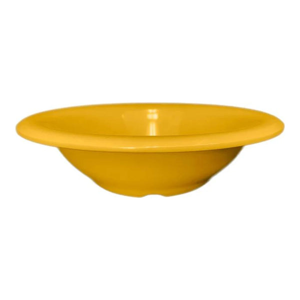 Thunder Group Soup Bowl 12/Pcs is a durable addition to any restaurant. Whether you are serving inside or outside, for family dinners or large crowd during lunch time. This melamine soup bowl is guaranteed to be break-resistant and will withstand everyday use by any age group for a long time. The bowl will not absorb any smells. It will maintain the original gloss even after thousands of washings. 