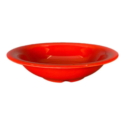 Thunder Group Soup Bowl 12/Pcs is a durable addition to any restaurant. Whether you are serving inside or outside, for family dinners or large crowd during lunch time. This melamine soup bowl is guaranteed to be break-resistant and will withstand everyday use by any age group for a long time. The bowl will not absorb any smells. It will maintain the original gloss even after thousands of washings.