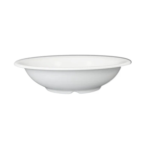Thunder Group Soup Bowl 12/Pcs is a durable addition to any restaurant. Whether you are serving inside or outside, for family dinners or large crowd during lunch time. This melamine soup bowl is guaranteed to be break-resistant and will withstand everyday use by any age group for a long time. The bowl will not absorb any smells. It will maintain the original gloss even after thousands of washings.