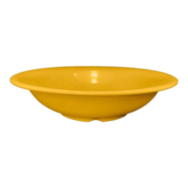 Thunder Group Soup Bowl 12/Pcs is a durable addition to any restaurant. Whether you are serving inside or outside, for family dinners or large crowd during lunch time. This melamine soup bowl is guaranteed to be break-resistant and will withstand everyday use by any age group for a long time. The bowl will not absorb any smells. It will maintain the original gloss even after thousands of washings. 