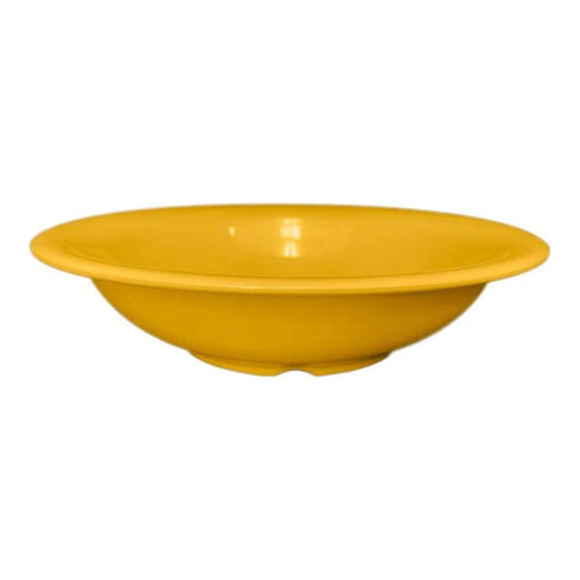 Thunder Group Soup Bowl 12/Pcs is a durable addition to any restaurant. Whether you are serving inside or outside, for family dinners or large crowd during lunch time. This melamine soup bowl is guaranteed to be break-resistant and will withstand everyday use by any age group for a long time. The bowl will not absorb any smells. It will maintain the original gloss even after thousands of washings. 