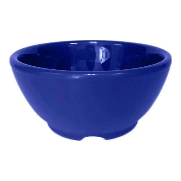 Thunder Group Soup Bowl 12/Pcs will definitely add aesthetic appeal to your meal service. It is compact and capacious. A deep structure will keep hot liquids inside and prevent spills. It is especially good if there are young children among the regulars of your establishment. They eat slowly, and such bowl prevents fast cooling of your soups. Manufactured from melamine, this bowl is extremely durable and will not get scratched from frequent use. Non-toxic, NSF approved. Commercial dishwasher safe. 