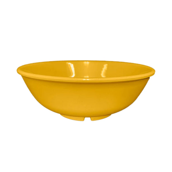Thunder Group Salad Bowl 12/Pcs is made of strong non-porous material. The dish is designed for intensive daily use. The surface is scratch-resistant. The simplicity of lines and pleasant color solutions make Thunder Group dishes look like they were designed for a wide range of consumers. This big melamine salad bowl is guaranteed to be a durable capacious addition to any busy restaurant. It is non-toxic, NSF approved. Commercial dishwasher safe. Not recommended for oven or microwave use.