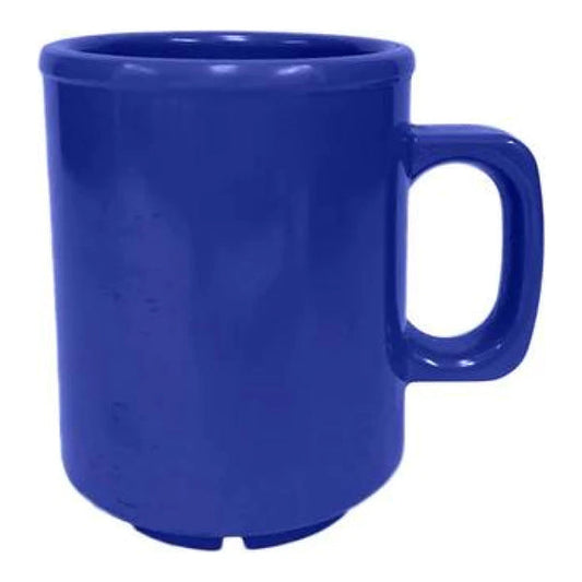 Thunder Group Mug 12/Pcs is a perfect choice for serving hot and cold beverages like coffee, tea, and other drinks. It can withstand high temperatures and has a convenient handle. Made of durable melamine this mug may be an alternative to disposable drinkware in your cafe. It is stain- and scratch-resistant, easy to wash in a dishwasher. This 8 Oz mug is made for active daily wear. An affordable addition to any coffee shop or food service establishment.