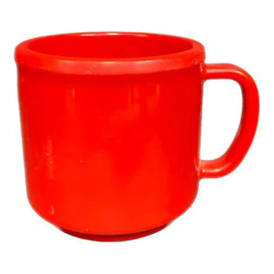 Thunder Group Mug 12/Pcs has a convenient handle and a wide flat stable bottom which ensures its non-slip feature. Perfect choice for serving all kinds of beverages. It can withstand high temperatures and will not get scratched or chipped over time. Melamine is a very durable non-toxic material popular among many establishments. It is NSF approved, stain-resistant and can be placed in the dishwasher for quick cleaning. Not recommended for microwave.