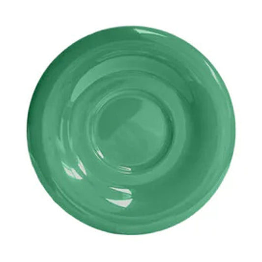 Thunder Group Saucer For CR313/CR5044 12/Pcs will be a perfect match to CR313/CR5044/ML901/ML9011 cups making your table setting complete and more sophisticated. While having 5 1/2 inches diameter this saucer is a perfect match for the 3 1/8 inches melamine mugs. It has a durable break resistant quality and is lighter than any similar-sized ceramic saucer. Each saucer can be easily cleaned in a washing machine. It is non-toxic. Not for use in a microwave.