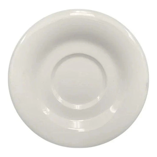 Thunder Group Saucer For CR313/CR5044 12/Pcs will be a perfect match to CR313/CR5044/ML901/ML9011 cups making your table setting complete and more sophisticated. While having 5 1/2 inches diameter this saucer is a perfect match for the 3 1/8 inches melamine mugs. It has a durable break resistant quality and is lighter than any similar-sized ceramic saucer. Each saucer can be easily cleaned in a washing machine. It is non-toxic. Not for use in a microwave.
