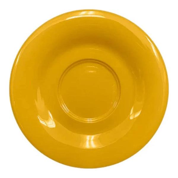 Thunder Group Saucer For CR313/CR5044 12/Pcs will be a perfect match to CR313/CR5044/ML901/ML9011 cups making your table setting complete and more sophisticated. While having 5 1/2 inches diameter this saucer is a perfect match for the 3 1/8 inches melamine mugs. It has a durable break resistant quality and is lighter than any similar-sized ceramic saucer. Each saucer can be easily cleaned in a washing machine. It is non-toxic. Not for use in a microwave.