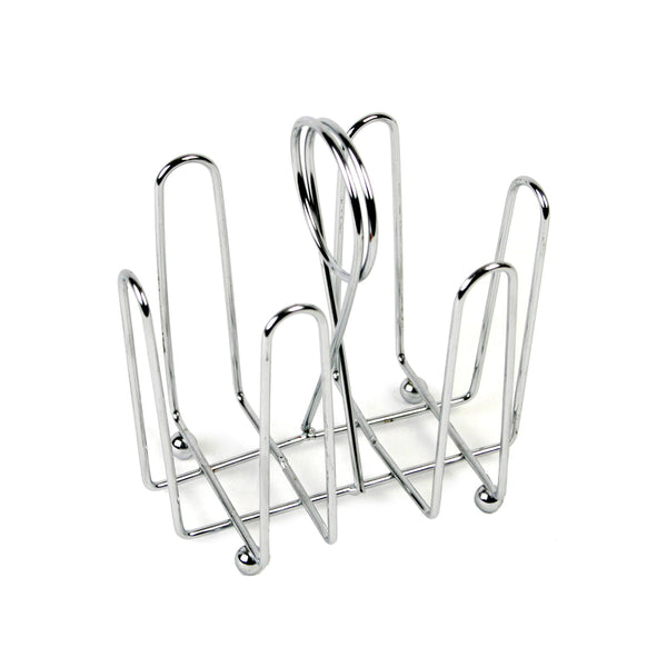 Thunder Group Sugar Packet Holder is designed to accommodate a variety of sugar packet sizes. Its chrome-plated finish not only adds a sleek, modern touch to any setting but also ensures durability and ease of cleaning. Ideal for use in cafes, restaurants, and catering events, this sugar packet holder combines functionality with style, making it an essential addition to your tableware collection.