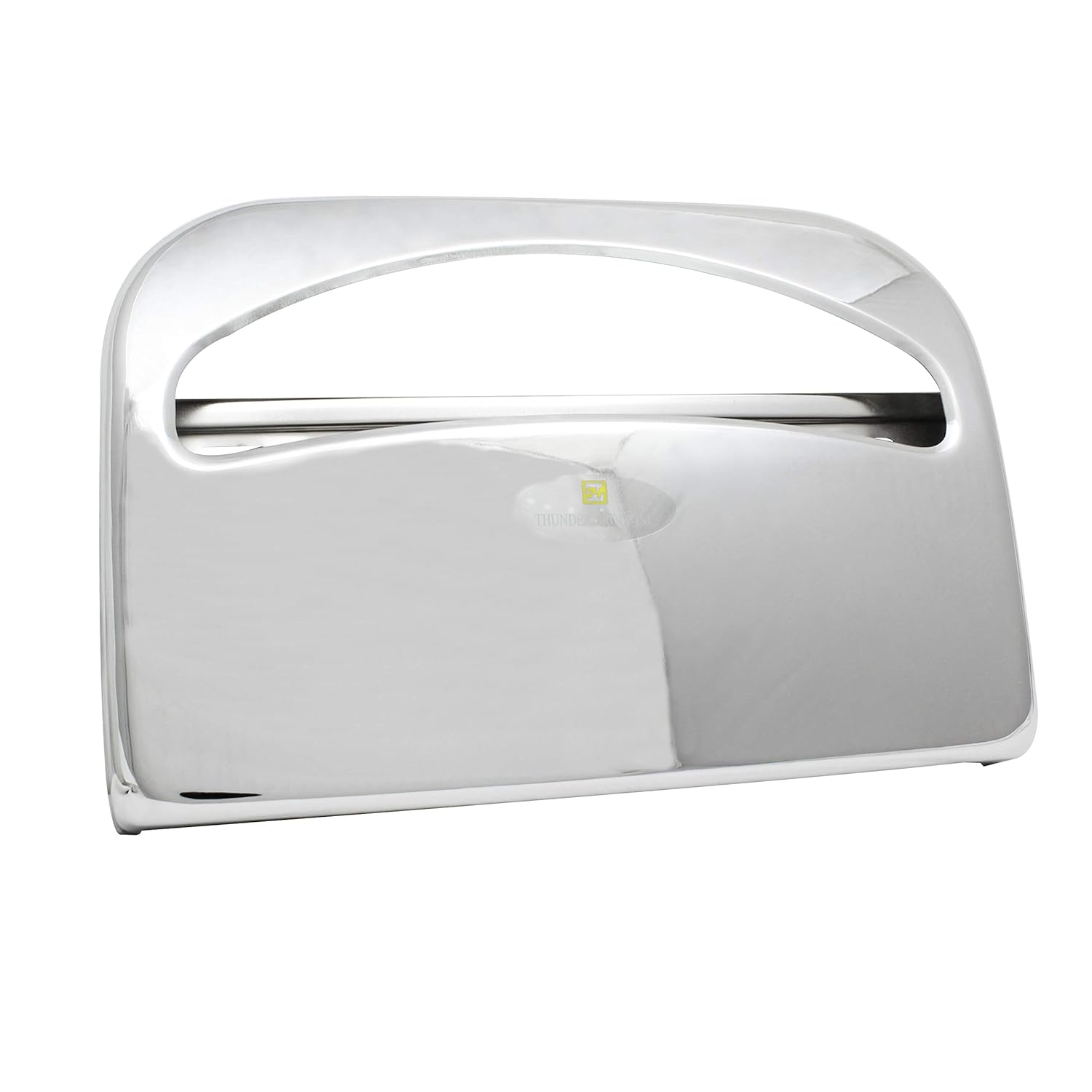 Half Fold Toilet Seat Cover Dispenser is great for holding toilet seat covers and making them easily accessible to guests. This piece features an exceptionally durable chrome-plated construction that will withstand long term use. Crafted with a fully enclosed design, this toilet seat cover dispenser keeps toilet seat covers safe and clean for your guests.