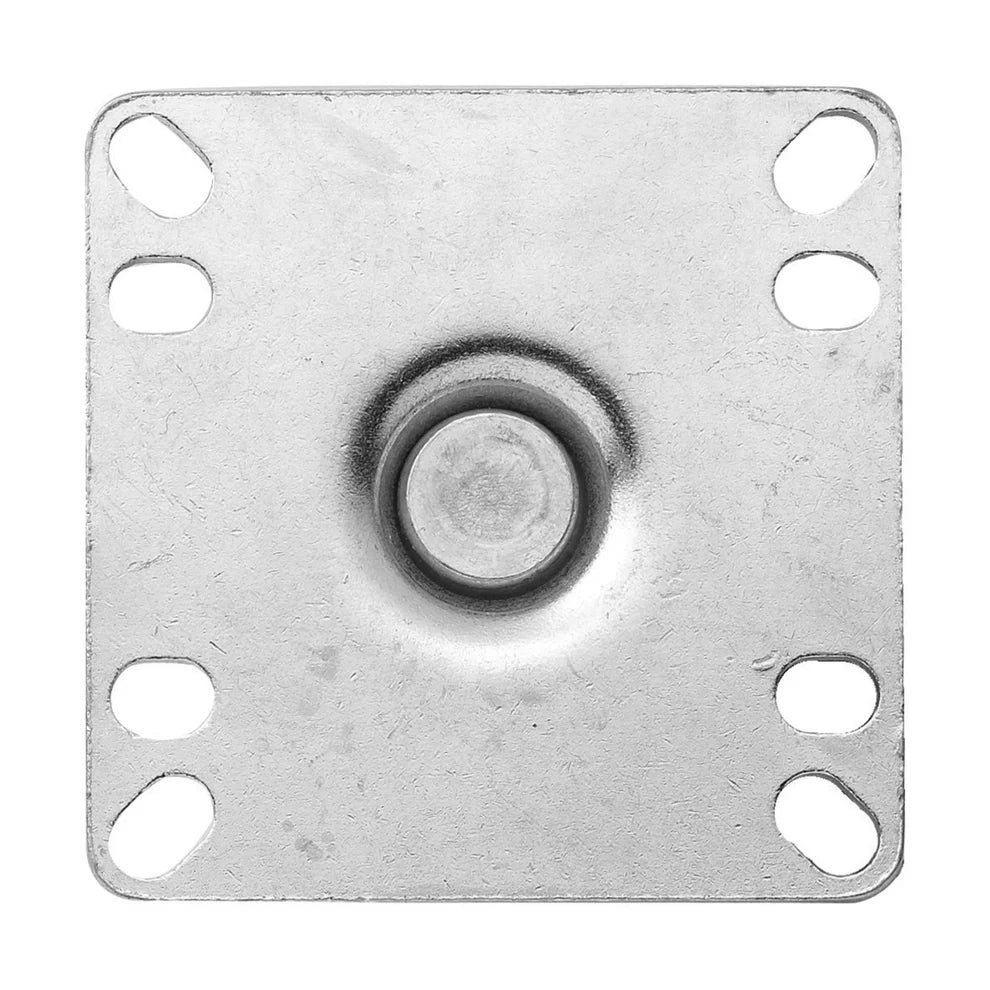 Winco CT-33/33B, 5" Dia 3.5"x3.5" Plate, 2pcs Casters w/Brake