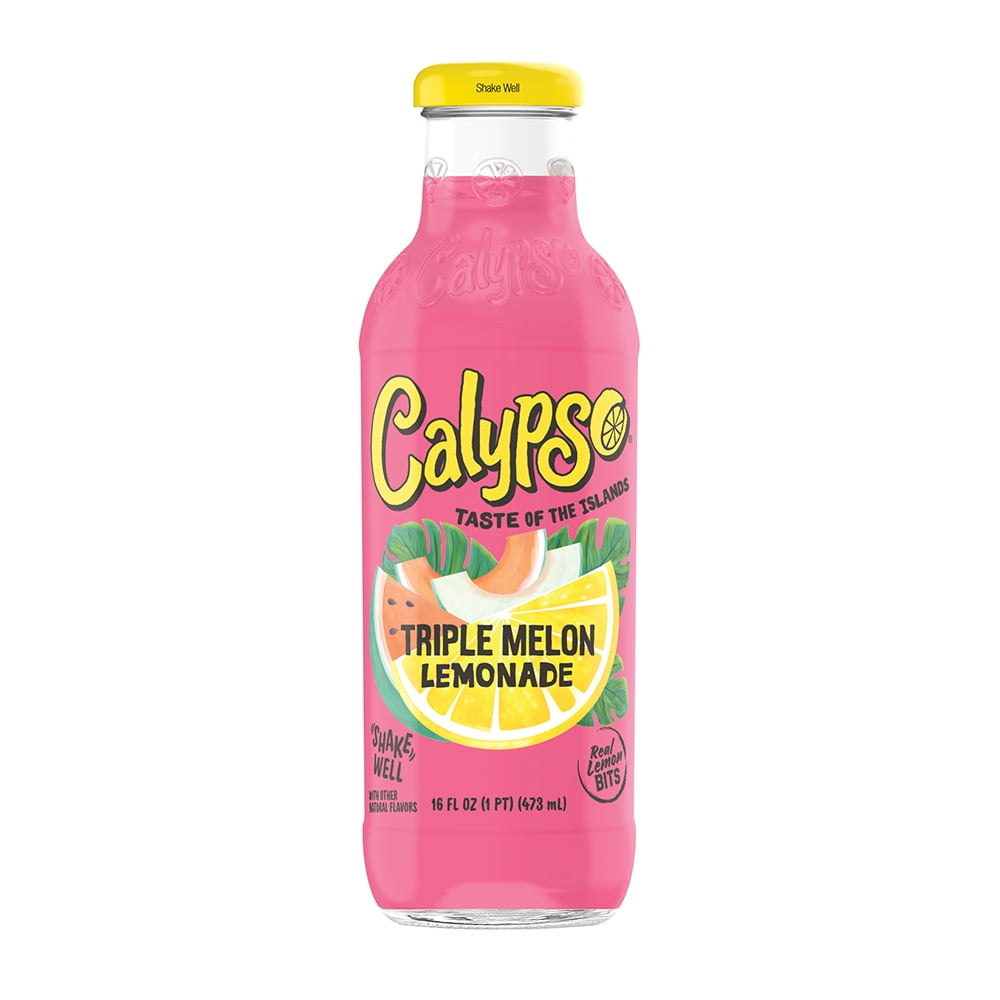 16oz Calypso Triple Melon Lemonade bottles