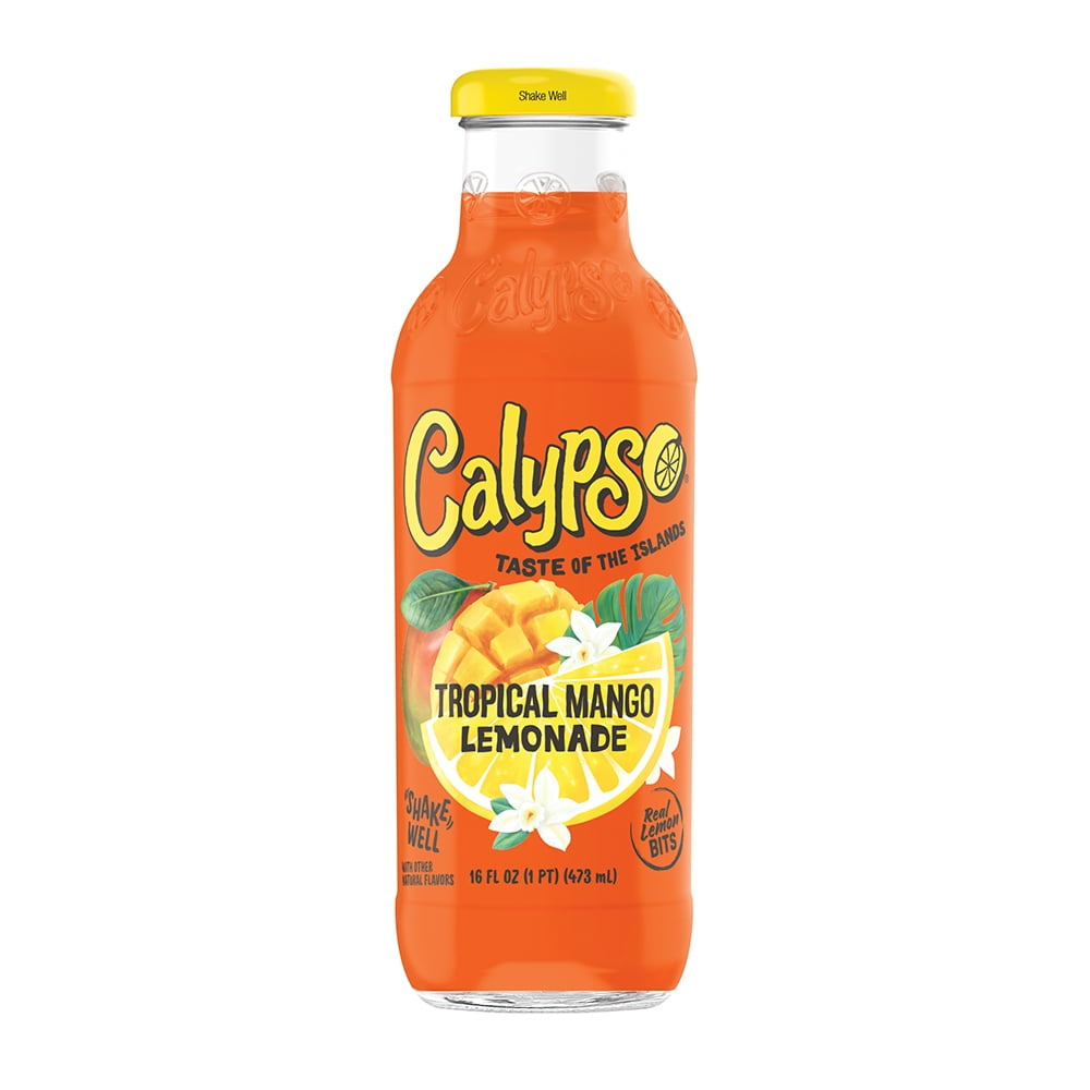 Calypso Tropical Mango Lemonade 16oz bottles