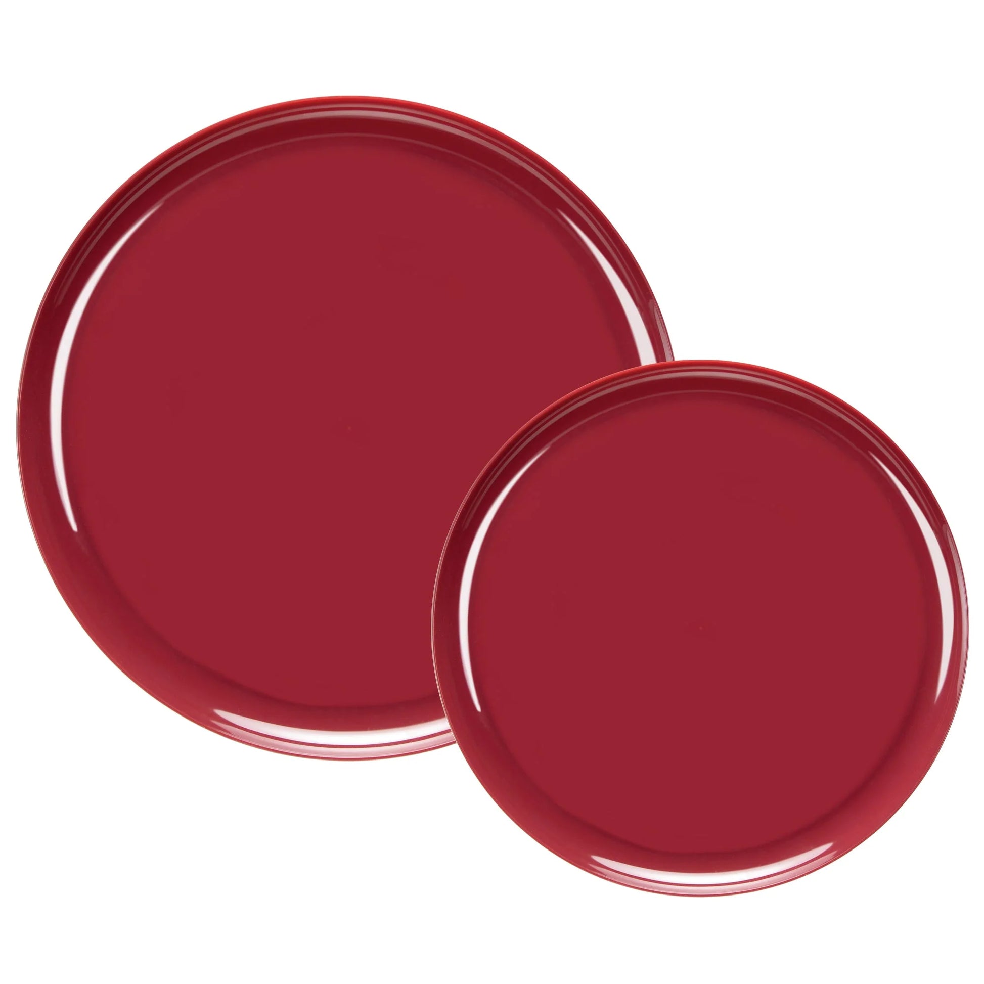 Stylish Bespoke Combo Plates set in navy, cranberry, black, and white colors, featuring a 10.6-inch and 8.6-inch plate design ideal for elegant dining, events, and special occasions.