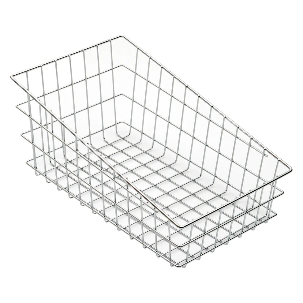Winco DB-1911, 18-1/2"x11"x 8", Wire, Slanted Top Bagel/Pastry Basket