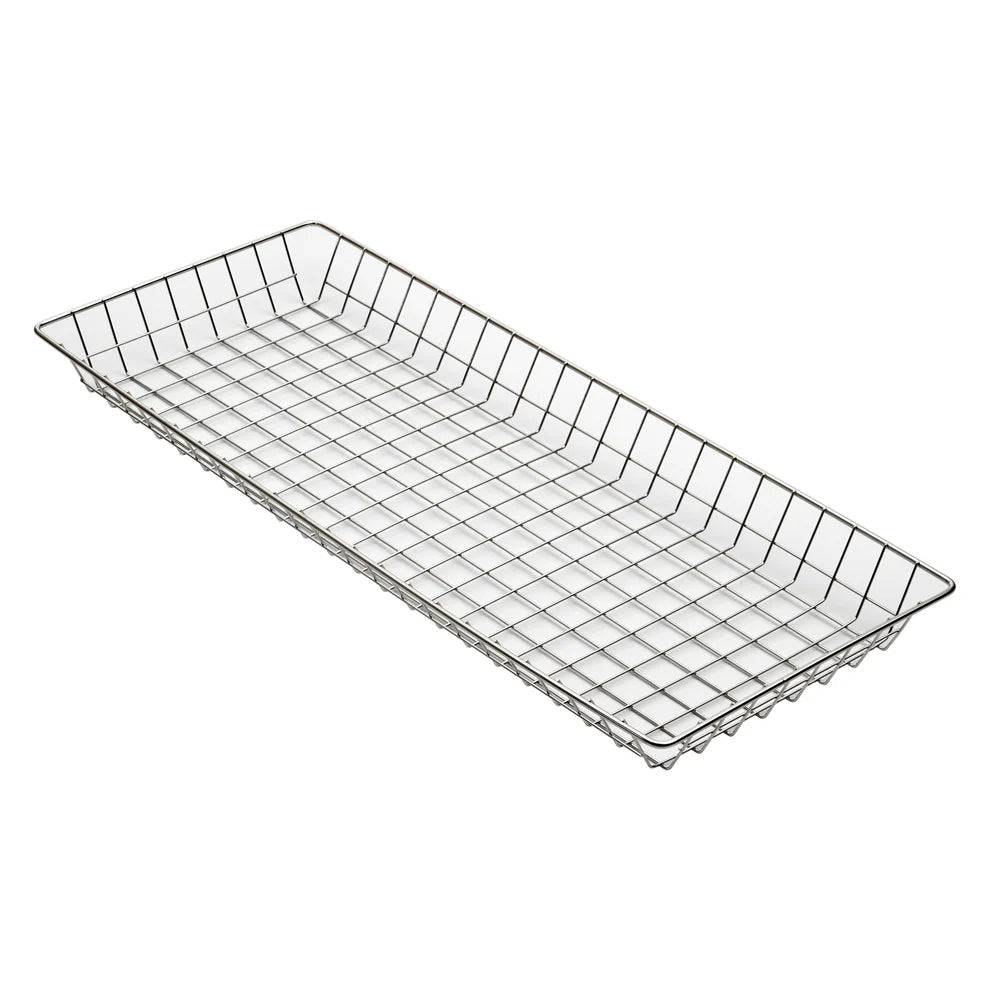 Winco DB-2610, 26" x 10" x 2", Wire Bagel / Pastry Basket