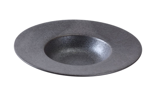 Yanco Dessert Plate DB-611 is an elegant and reliable addition to your tableware collection. These plates are made from high-quality porcelain with a stylish glaze finish. Porcelain features excellent resistance to mechanical damage and temperature. You can use this stylish black plate to serve any dish you want. For example, you can use it for fruit salads, ice cream and other desserts.