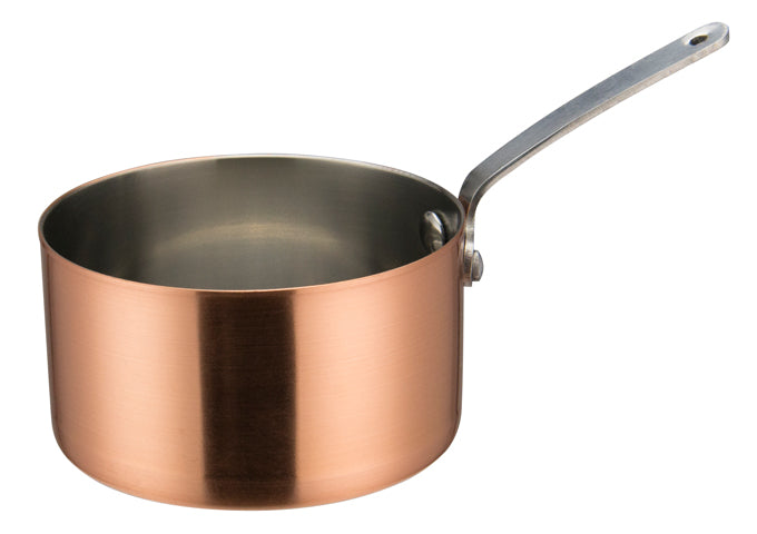 Winco DCWA-201C to 205C 2–4.4" Copper Plated Mini Saucepans