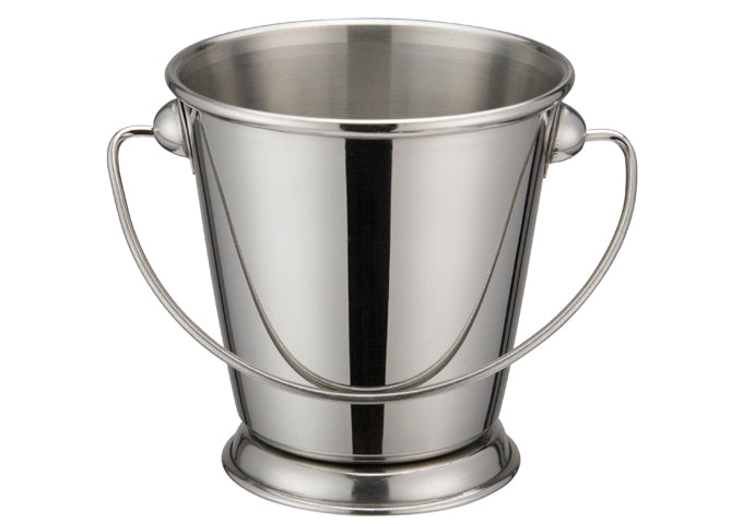 Winco DDSA-105S/DDSA-107S 3"Dia x 3-1/8"H to 5"Dia x 5"H SS Mini Pail