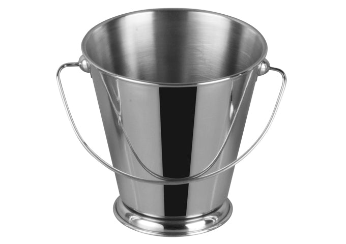 Winco DDSA-105S/DDSA-107S 3"Dia x 3-1/8"H to 5"Dia x 5"H SS Mini Pail