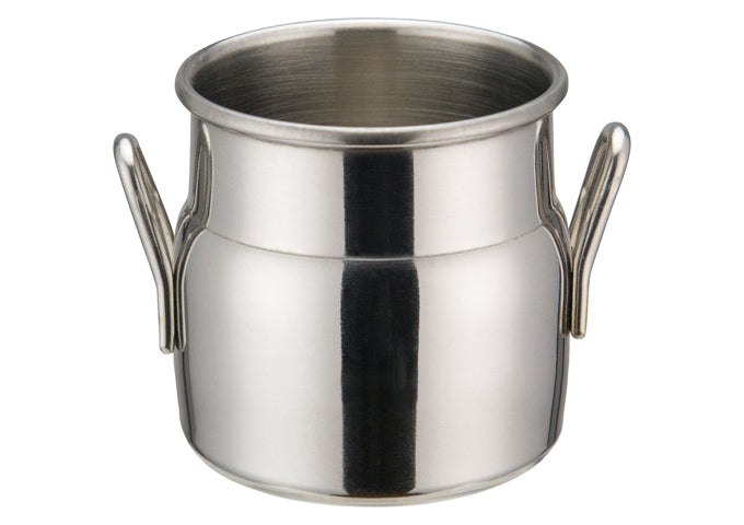 Winco DDSD-101S to 103S 2" x 2"H to 3-1/8" x 5"H SS Mini Milk Can