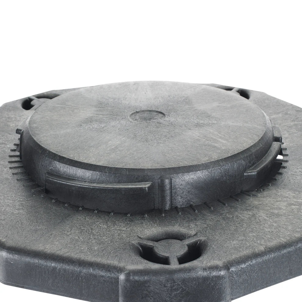 Winco DLR-2, 18", Extra Heavy-duty Round Trash Can Dolly, EA