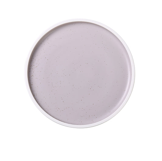 Yanco Round Plate With Upright Rim DM-110 combines modern elegance with everyday durability. Crafted from premium porcelain, this plate features a sophisticated light gray hue, providing a refined backdrop for a variety of dishes. The upright rim enhances both presentation and functionality, making it a versatile choice for restaurants, cafes, and hospitality venues. Designed for convenience, this plate is both dishwasher and microwave safe, ensuring effortless maintenance in busy food service environments.