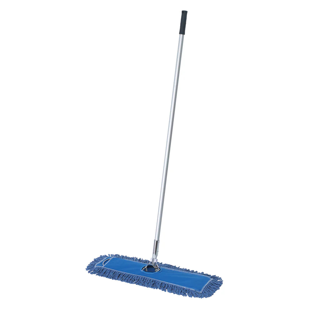 Winco DMB-24H/36H, 24&36" Blue Cotton Blend Dust Mop Refill, EA
