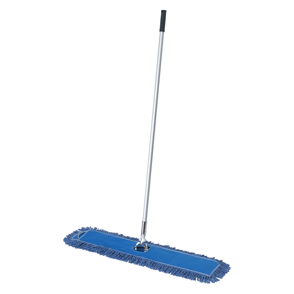 Winco DMB-24H/36H, 24&36" Blue Cotton Blend Dust Mop Refill, EA