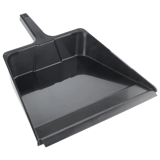 Winco DP-1618K, 16" x 18" x 5-1/4", Plastic, Black Large Dust Pan, EA