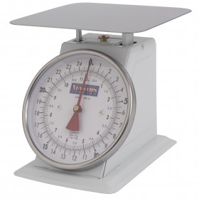 Dial Portion Scale, 25 lb. capacity stanton trading with dual measurement capabilities, making it ideal for precise portioning in kitchens, delis, and bakeries. Its large, easy-to-read dial ensures accuracy, while the sturdy platform provides stability for various ingredients, perfect for commercial and home use.