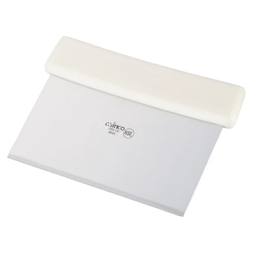 Winco DSC-2/DSC-2W, Plastic Hdl, S/S Blade Dough Scraper