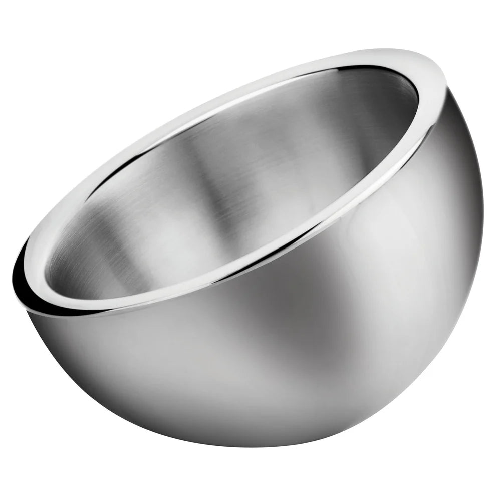 Winco DWAB-L/S, 1-1/2 & 2-1/4qt SS Double Wall Insulated Angled Display Bowl