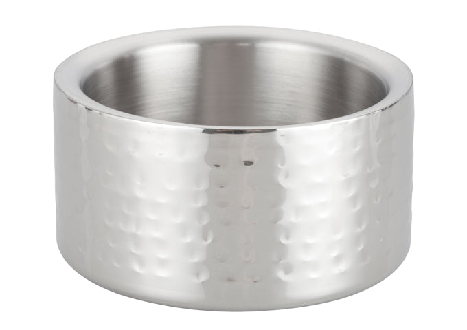 Winco DWCC-5/5H 5" Satin Finish Double Wall Wine Coaster