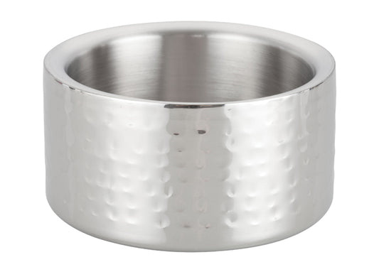 Winco DWCC-5/5H 5" Satin Finish Double Wall Wine Coaster