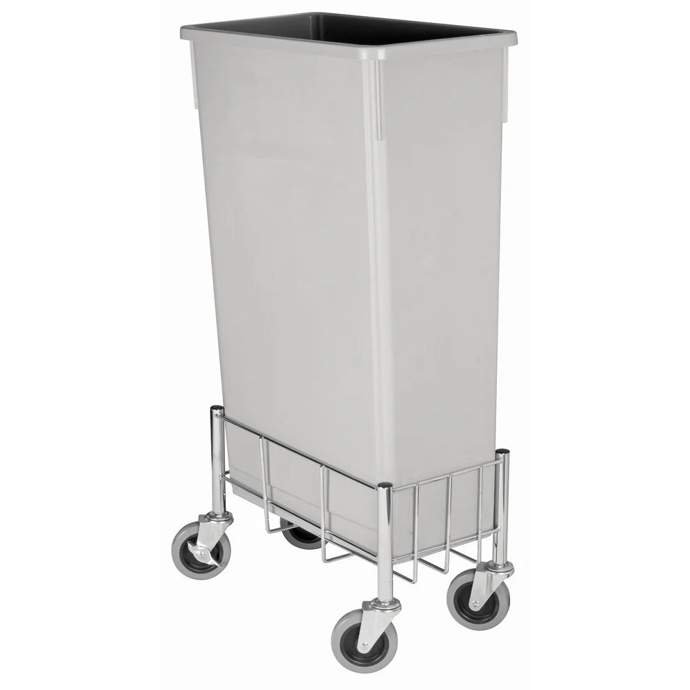 Winco DWR-1708, 18-1/2''L x 9-1/2''W x 7''H, for Trash Cans Wire Dolly, EA