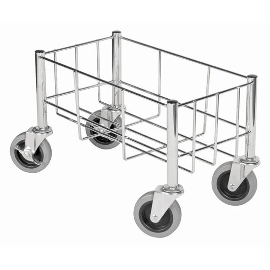 Winco DWR-1708, 18-1/2''L x 9-1/2''W x 7''H, for Trash Cans Wire Dolly, EA