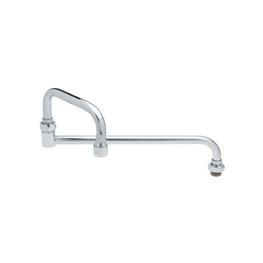 Double joint faucet nozzle
