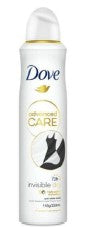 Dove Invisible Dry Deodorant, 250 mL spray can